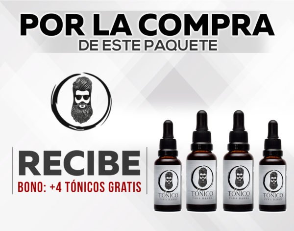 Tónico para Barba X24 Unidades - Imagen 3